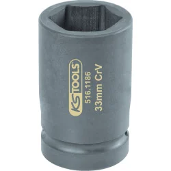 Douille à chocs 6 pans 1" 33 mm | Vis bois | Ekibat