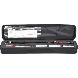 Clé dynamométrique ERGOTORQUEprecision avec trousse . 40-200Nm . | Bou
