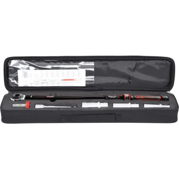 Clé dynamométrique ERGOTORQUEprecision avec trousse . 40-200Nm . | Bou