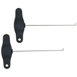 Jeu de 2 crochets pour combinés d'instrumentation KSTOOLS 140.2380 | 140.2380