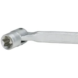 Clé à douilles articulée TORX® . E10xE12 KSTOOLS | Clés & Douilles | E