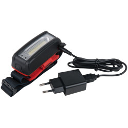 Lampe frontale Leds avec système main libre - 220 lumens