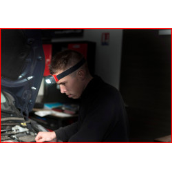 Lampe frontale Leds avec système main libre - 220 lumens