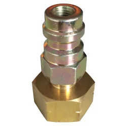 Raccord 1/4" pour bouteille de gaz climatisation+ joint | Mesure & Tra