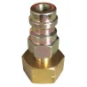 Raccord 1/4" pour bouteille de gaz climatisation+ joint | Mesure & Tra
