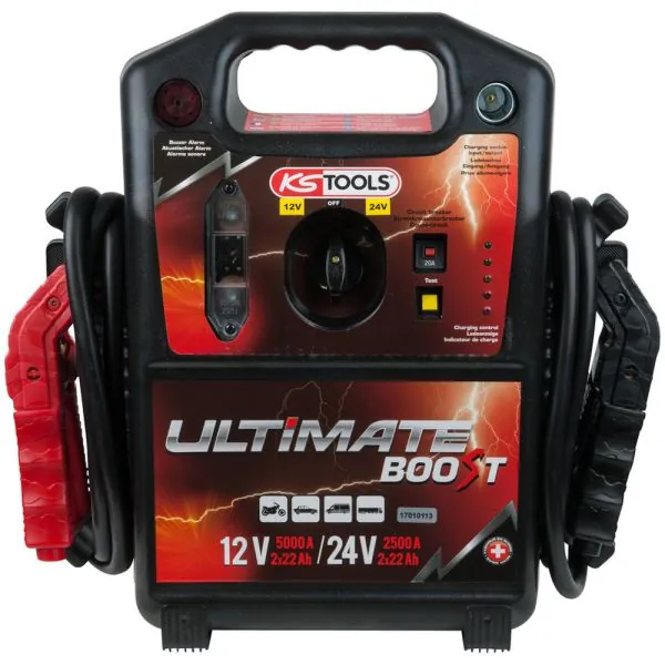 Booster à batterie 12V/24V - 5000A/2500A KSTOOLS 550.1820 | Clous & Po