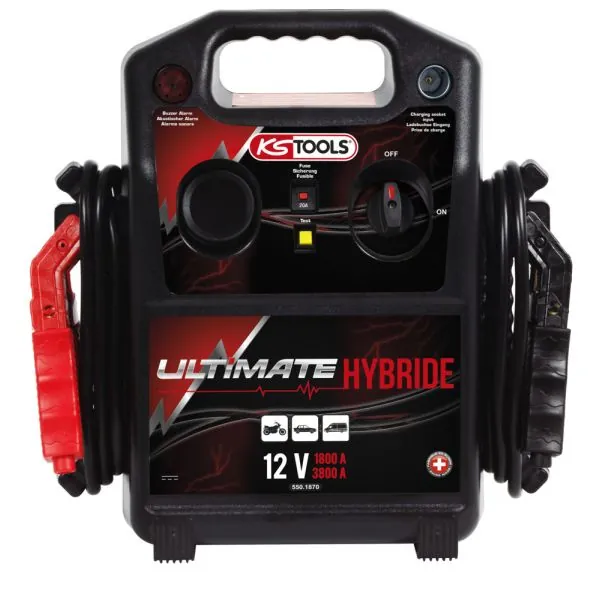 Booster hybride 1800 A au démarrage KSTOOLS 550.1870 | Mesure & Traçag