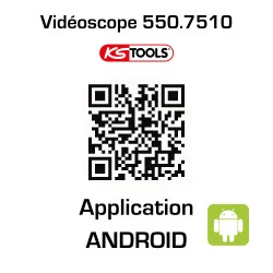 Vidéoscope Wifi avec sonde Ø 5 .5 mm | Vis bois | Ekibat