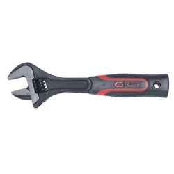 Clé à molette à manche bi-matière . 8" | Boulonnerie | Ekibat