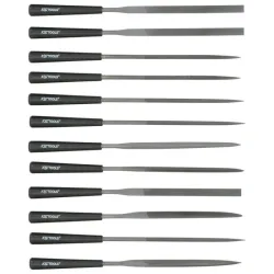 Jeu de 12 limes à aiguilles . L.145 mm KSTOOLS 140.3050 | 140.3050