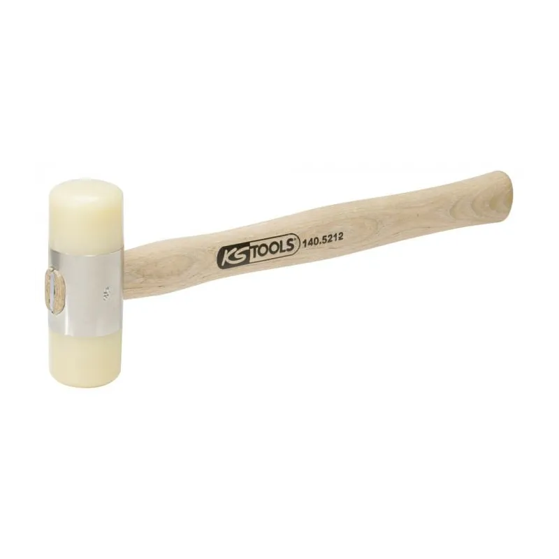 Maillet à embouts nylon 340g - tête Ø35mm - avec manche frêne galbé KSTOOLS 140.5212 | 140.5212 Maillet à embouts nylon 340g - tête Ø35mm - avec manche frêne galbé KSTOOLS 140.5212 | 140.5212
