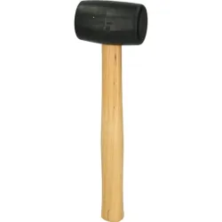 Maillet caoutchouc 300g - tête Ø45 mm - avec manche frêne galbé KSTOOLS 140.5221 | 140.5221