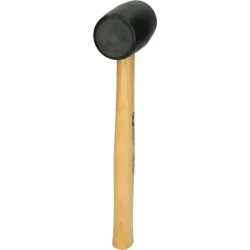 Maillet caoutchouc 300g - tête Ø45 mm - avec manche frêne galbé KSTOOLS 140.5221 | 140.5221