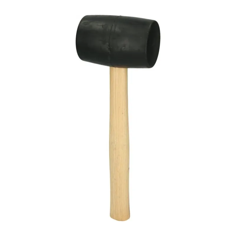 Maillet caoutchouc 500g - tête Ø58mm - avec manche frêne galbé KSTOOLS 140.5222 | 140.5222
