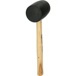 Maillet caoutchouc 500g - tête Ø58mm - avec manche frêne galbé KSTOOLS 140.5222 | 140.5222