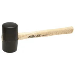 Maillet caoutchouc 700g - tête Ø63mm - avec manche frêne galbé KSTOOLS 140.5223 | 140.5223