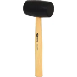 Maillet caoutchouc 700g - tête Ø63mm - avec manche frêne galbé KSTOOLS 140.5223 | 140.5223