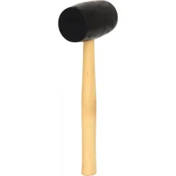 Maillet caoutchouc 700g - tête Ø63mm - avec manche frêne galbé KSTOOLS 140.5223 | 140.5223