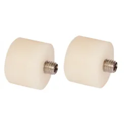 Jeu de deux embouts plastique pour maillet à tête 28 mm KSTOOLS 140.5225 | 140.5225