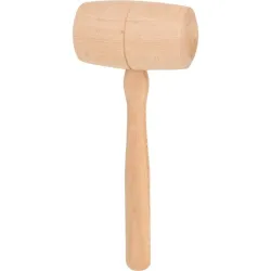 Maillet bois 500g - tête Ø80mm - avec manche frêne galbé KSTOOLS 140.5233 | 140.5233