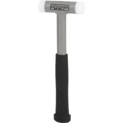 Maillet à embouts plastiques anti rebonds . manche acier . L . 270 mm . Ø 25 mm KSTOOLS 140.5270 | 140.5270
