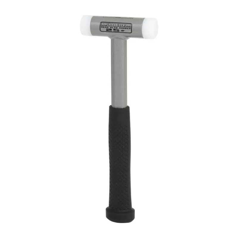 Maillet à embouts plastiques anti rebonds . manche acier . L . 270 mm . Ø 25 mm KSTOOLS 140.5270 | 140.5270 Maillet à embouts plastiques anti rebonds . manche acier . L . 270 mm . Ø 25 mm KSTOOLS 140.5270 | 140.5270