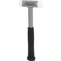 Maillet à embouts plastiques anti rebonds . manche acier . L . 290 mm . Ø 30 mm KSTOOLS 140.5271 | 140.5271