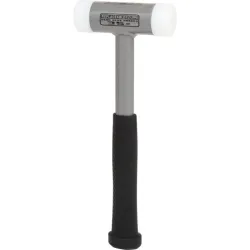 Maillet à embouts plastiques anti rebonds . manche acier . L . 295 mm . Ø 35 mm KSTOOLS 140.5272 | 140.5272