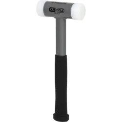 Maillet à embouts plastiques anti rebonds . manche acier . L . 300 mm . Ø 40 mm KSTOOLS 140.5273 | 140.5273