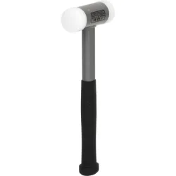 Maillet à embouts plastiques anti rebonds . manche acier . L . 300 mm . Ø 40 mm KSTOOLS 140.5273 | 140.5273
