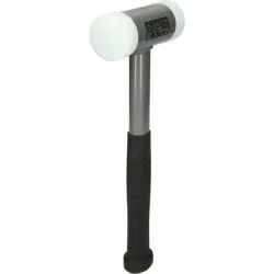 Maillet à embouts plastiques anti rebonds . manche acier . L . 305 mm . Ø 45 mm KSTOOLS 140.5274 | 140.5274