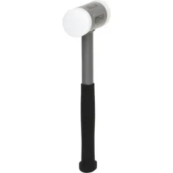 Maillet à embouts plastiques anti rebonds . manche acier . L . 310 mm . Ø 50 mm KSTOOLS 140.5275 | 140.5275