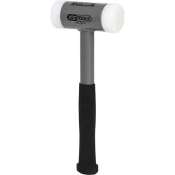 Maillet à embouts plastiques anti rebonds . manche acier . L . 310 mm . Ø 50 mm KSTOOLS 140.5275 | 140.5275