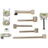 Coffret de gabarits pour biellettes de direction . | Protection antich