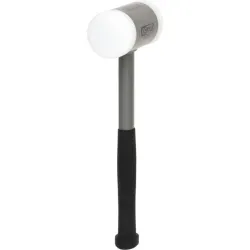 Maillet à embouts plastiques anti rebonds . manche acier . L . 335 mm . Ø 60 mm KSTOOLS 140.5277 | 140.5277