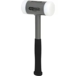 Maillet à embouts plastiques anti rebonds . manche acier . L . 335 mm . Ø 60 mm KSTOOLS 140.5277 | 140.5277