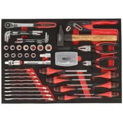 Module d'outillage complet . 84 pièces KSTOOLS 711.0084 | Clés & Douil