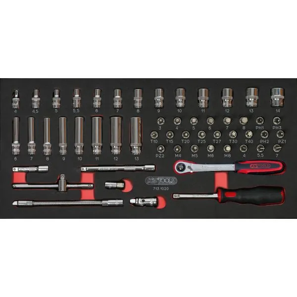 Module de douilles et accessoires ULTIMATE® 1/4" . | Clés & Douilles |