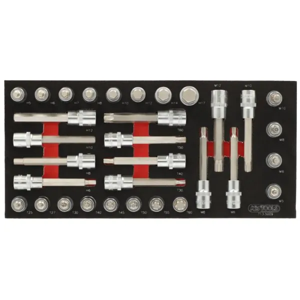 Module de douilles tournevis ULTIMATE® 1/2" . 32 | Vis bois | Ekibat