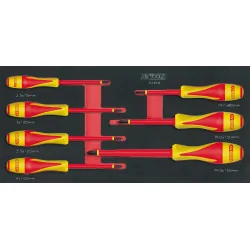 Module de tournevis isolés 1000V ULTIMATE® Fente - | Vis bois | Ekibat