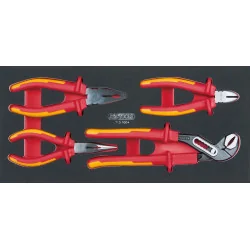 Module de 4 pinces isolées 1000V ERGOTORQUE® KSTOOLS | Pinces & Tenail