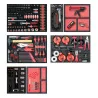Composition d'outils pour servante spéciale Vitrage . 232 | Rangement