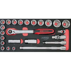 Composition d'outils de service rapide 5 tiroirs pour | Rangement atel