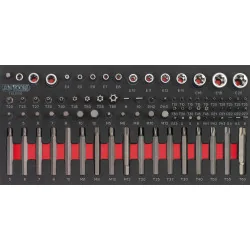 Composition d'outils de service rapide 5 tiroirs pour | Rangement atel