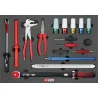 Composition d'outils de service rapide 5 tiroirs pour | Rangement atel