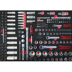 Composition d'outils 5 tiroirs pour servante . 384 | Rangement atelier