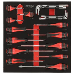 Composition d'outils 5 tiroirs pour servante . 384 | Rangement atelier