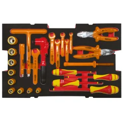 Module d'outillage isolé pour boite SCM . 25 | Clés & Douilles | Ekiba