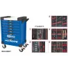 Servante ULTIMATE bleue 7 tiroirs équipée de 311 | Rangement atelier |