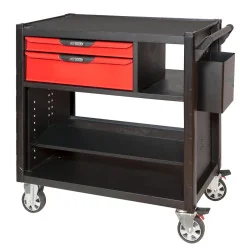 Chariot de travail à 2 tiroirs KSTOOLS 809.0002 | Levage & Manutention